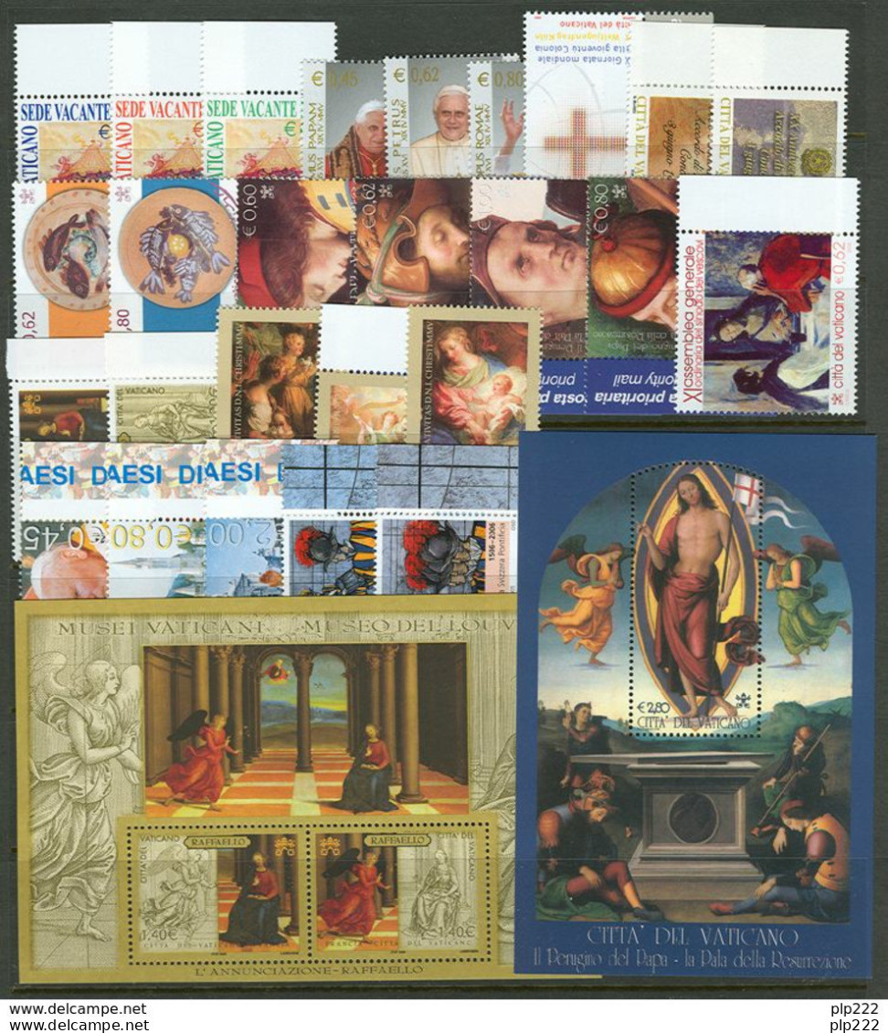 Vaticano 2005 Annata Completa/Complete Year MNH/** - Ganze Jahrgänge