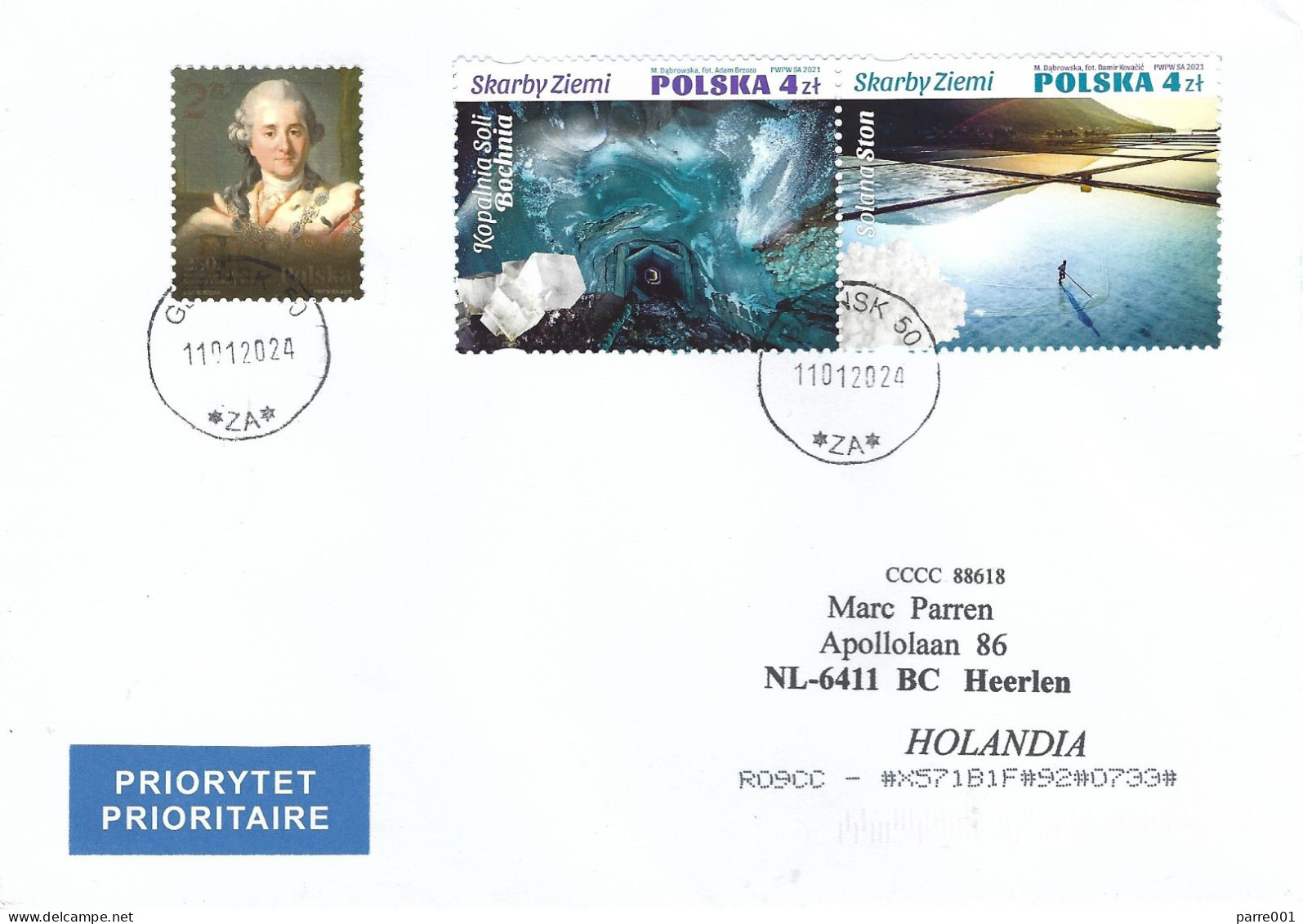 Poland 2024 Gdansk Salt Pans Mines Joint Issue Croatia Education Commission Cover - Emissions Communes