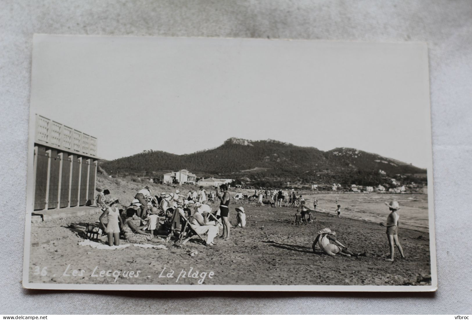 L810, Cpsm, Les Lecques, La Plage, Var 83 - Les Lecques