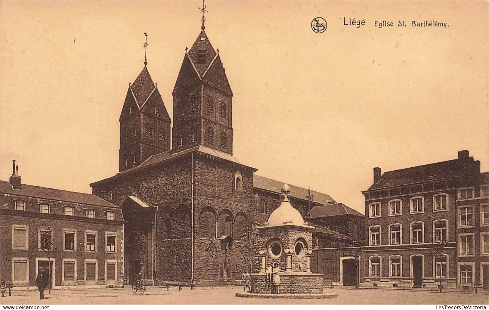 BELGIQUE - Liège - Eglise Saint Barthélémy - Carte Postale Ancienne - Liege