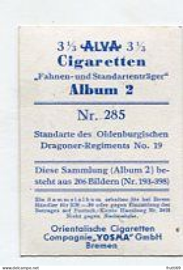 SB 03553 YOSMA - Bremen - Fahnen Und Standartenträger - Nr.285 Standarte Des Oldenburgischen Dragoner-Regts. No.19 - Andere & Zonder Classificatie