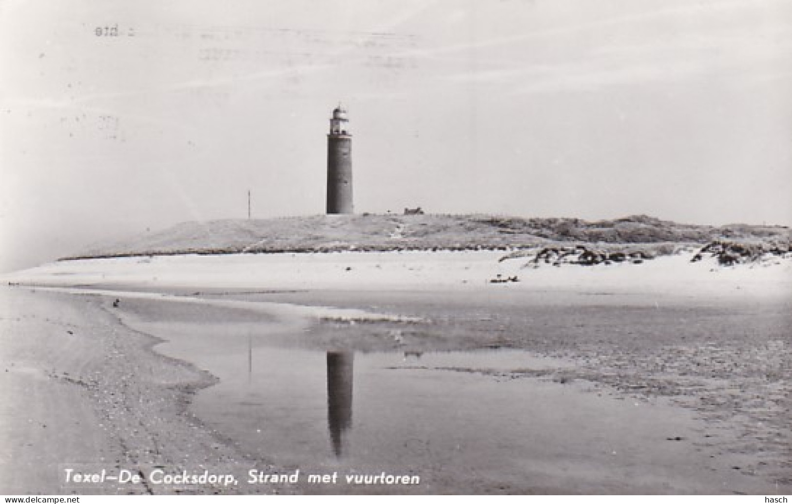 25279Texel, De Cocksdorp Strand Met Vuurtoren-1964. - Texel