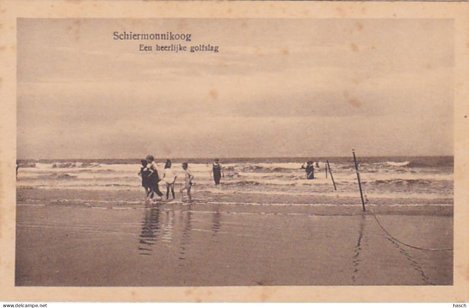 252724Schiermonnikoog, Een Heerlijke Golfslag. - Schiermonnikoog