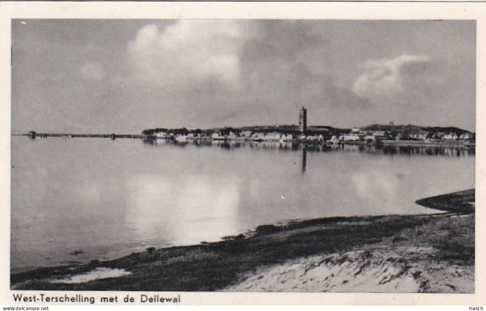 252768West Terschelling Met De Dellewal. (FOTO KAART)(zie Rechtsonder) - Terschelling