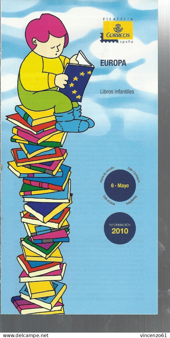 2010 Bollettino Correos Europa Libros Infantiles - 2010
