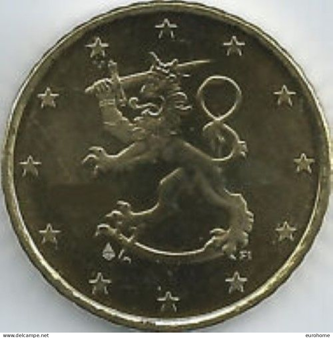 Finland 2024    50 Cent    UNC Uit De BU  UNC Du Coffret  !!   ZEER Zeldzaam    Extreme Rare !!! - Finland