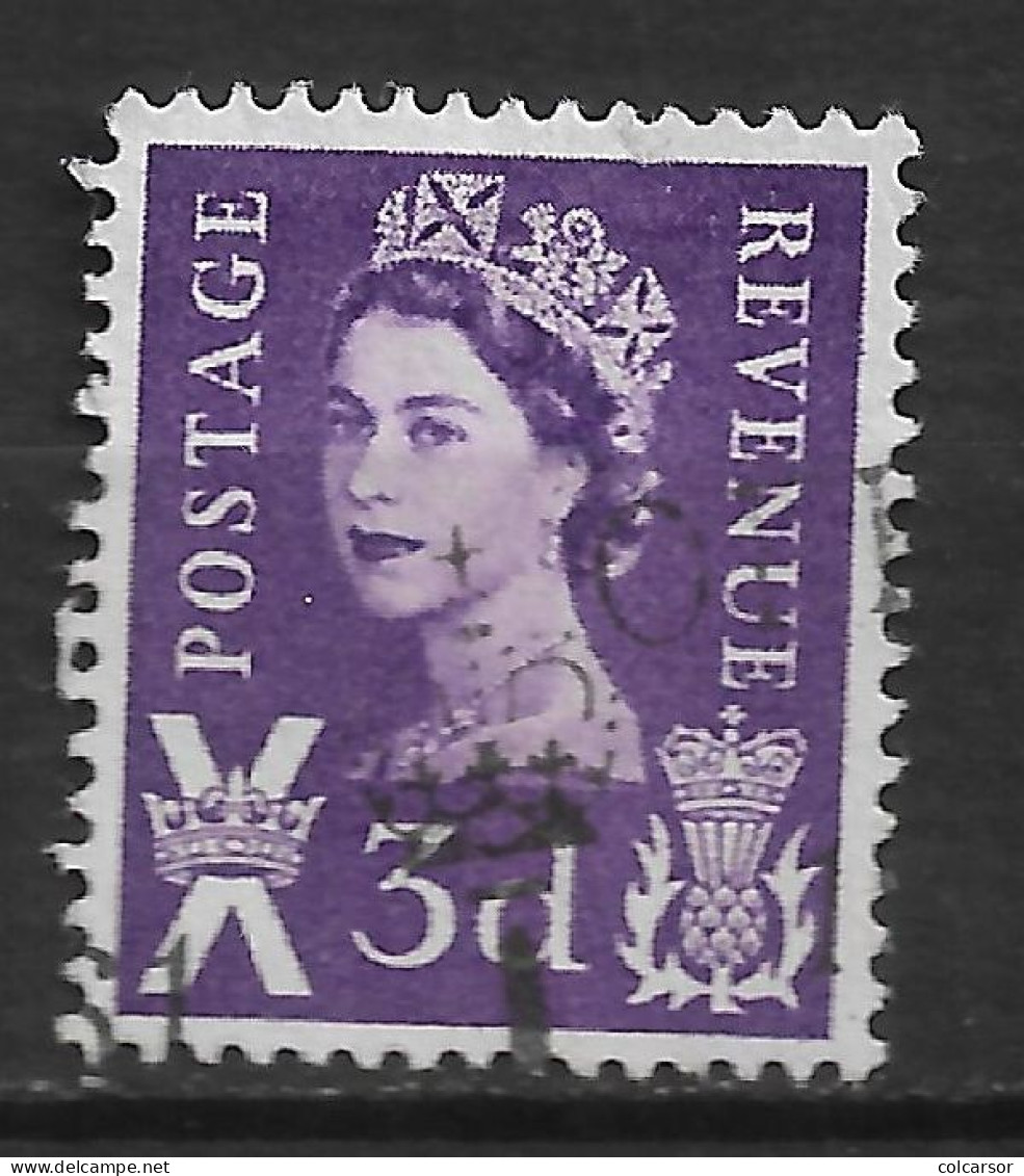 GRANDE  BRETAGNE " N°   318 "   ELISABETH  II " - Gebraucht