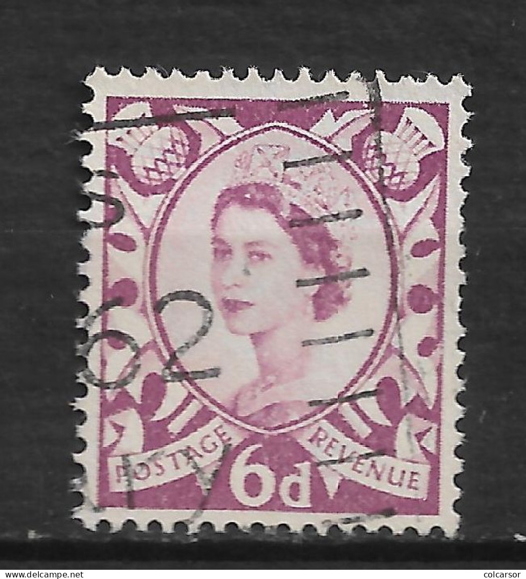 GRANDE  BRETAGNE " N°   319 "   ELISABETH  II " - Used Stamps