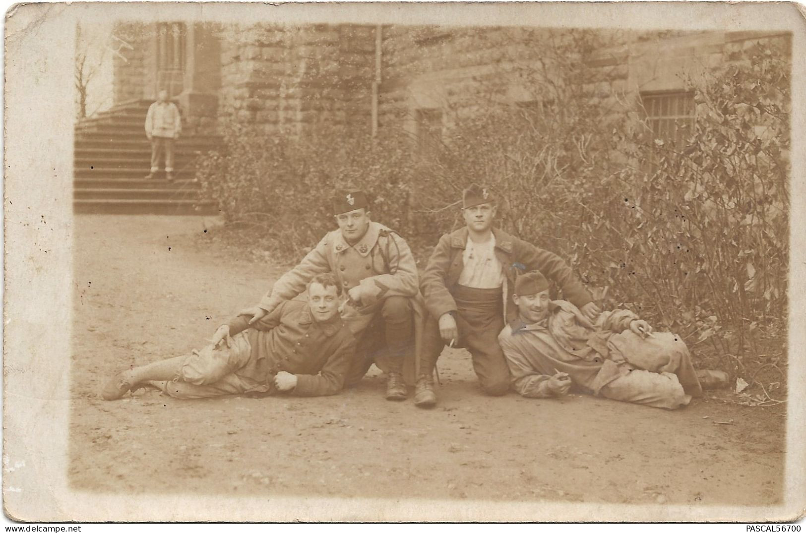 CPA MILITARIA - SOLDATS LUXEMBOURG 1922 - Uniformen