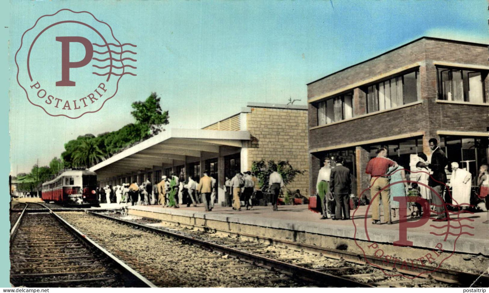 ARGELIA. ALGERIE. ORLEANSVILLE : La Nouvelle Gare - Chlef (Orléansville)