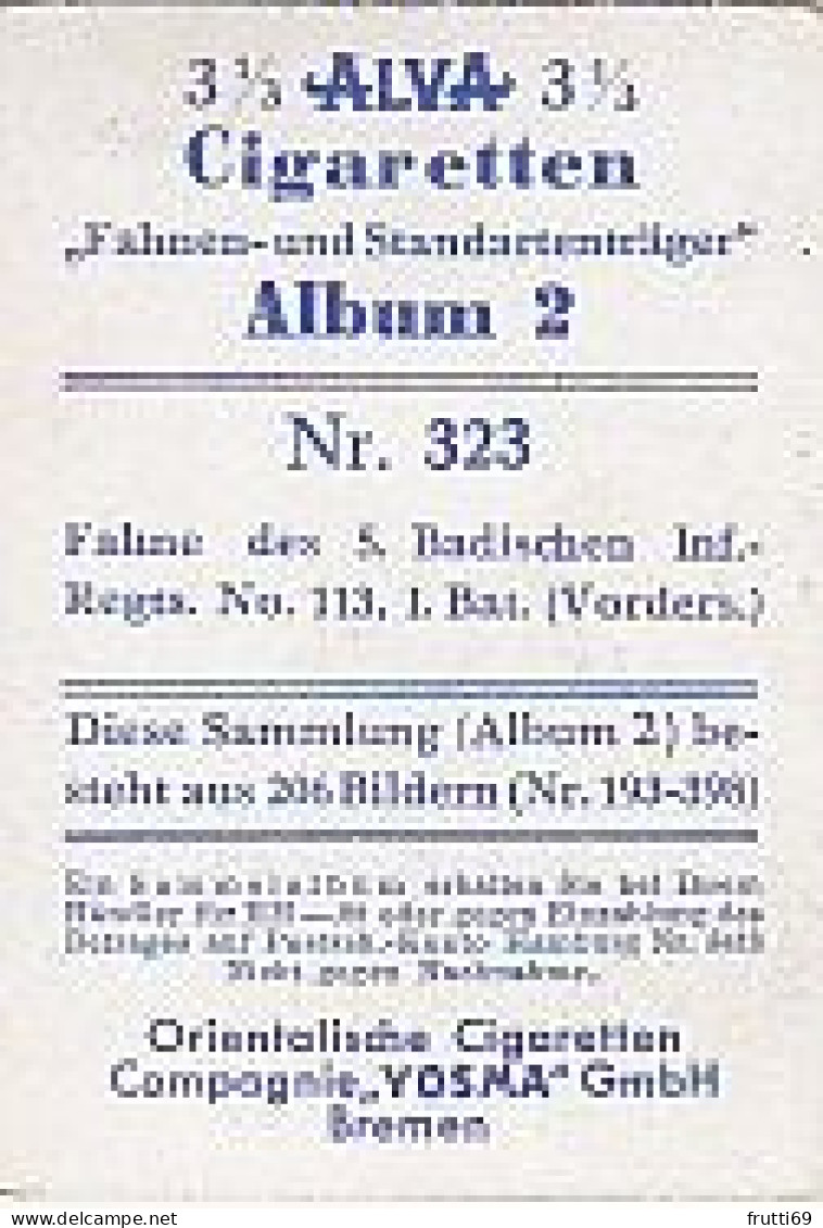 SB 03565 YOSMA - Bremen - Fahnen Und Standartenträger - Nr.323 Fahne Des 5. Badischen Inf.-Regts, No.113, I. Bat. VS - Andere & Zonder Classificatie