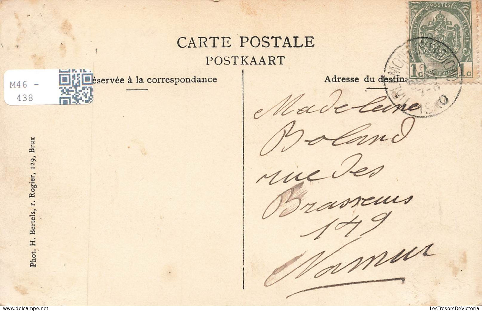 BELGIQUE - Tirlemont - La Gare - Animé - Papa - Carte Postale Ancienne - Tienen