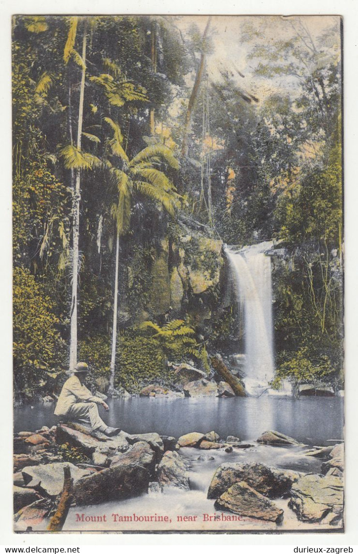 Mount Tambourine, Near Brisbane Old Postcard Posted 1906 B240301 - Brisbane