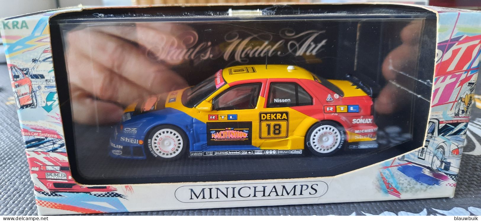 Minichamps Alfa Romeo 155 V6 Ti DTM Team Schubel K.Nissen #18 1994 - Minichamps