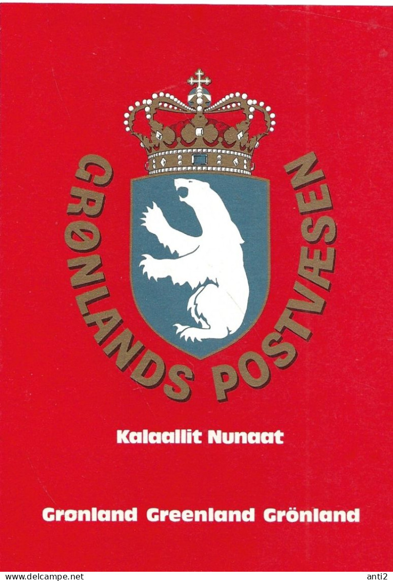 Greenland Postcard With Coat Of Arms   Unused - Groenlandia