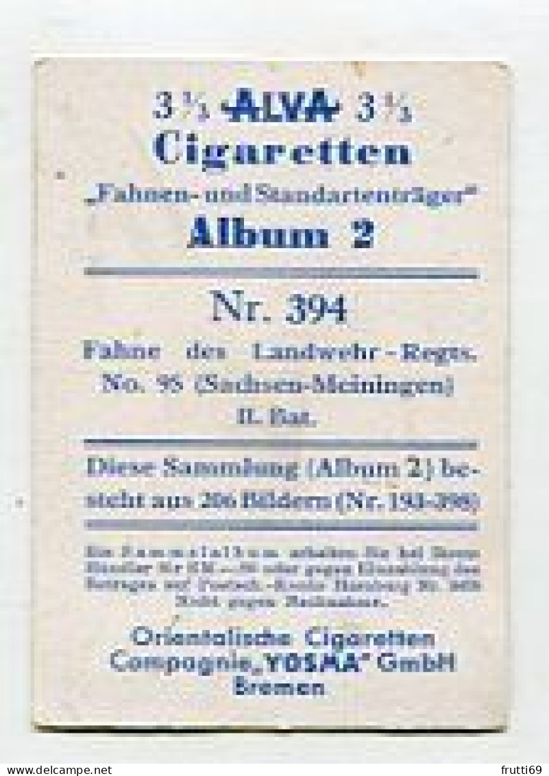 SB 03584 YOSMA - Bremen - Fahnen Und Standartenträger - Nr.394 Fahne Des Landwehr.-Regts. No.95 Sachsen Meiningen II. Ba - Altri & Non Classificati