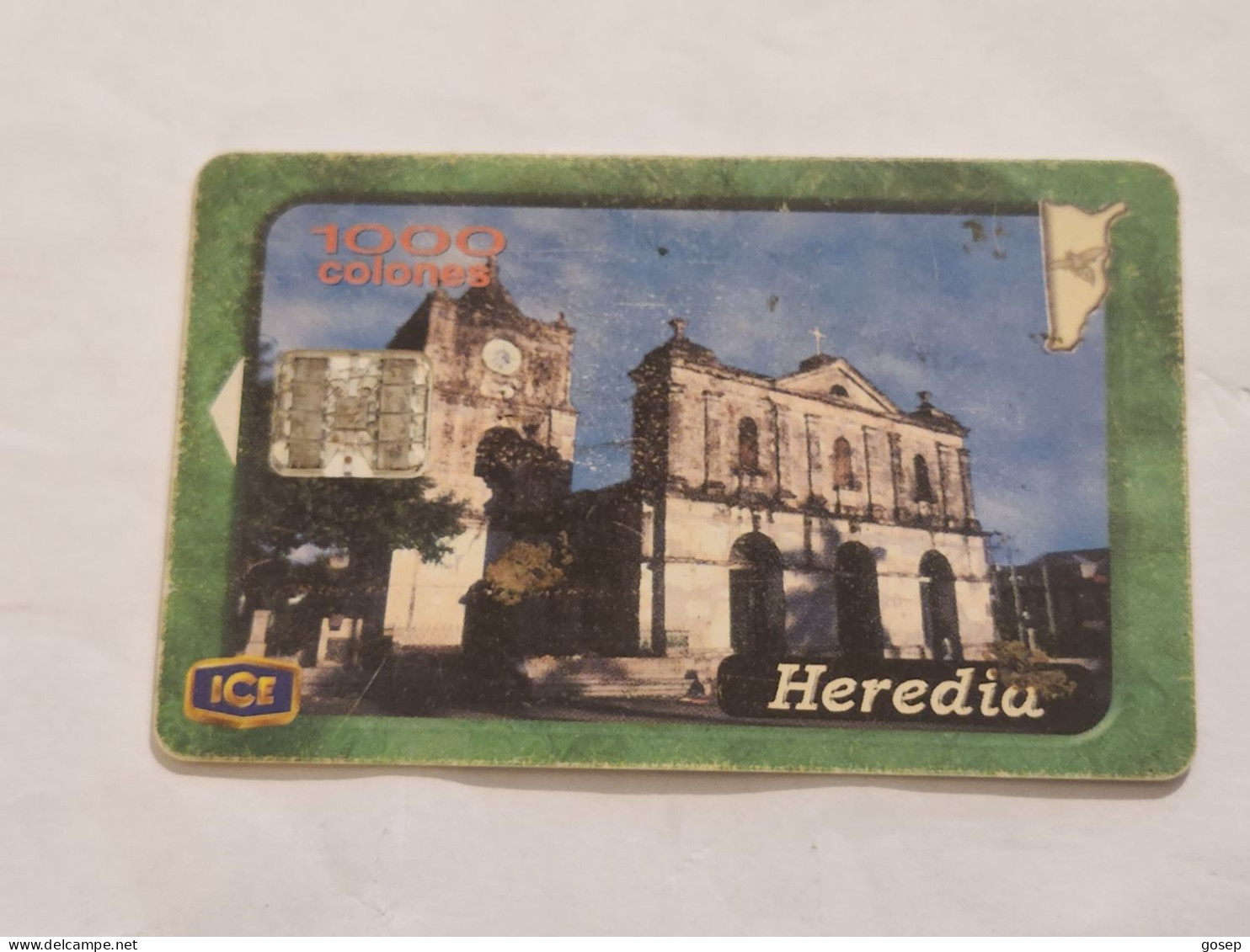 COSTA RICA-(CR-ICE-CHP-0055)-Heredia-(I Emisión)-(68)-(C145000602)(tirage-400.000)used Card+1card Prepiad - Costa Rica