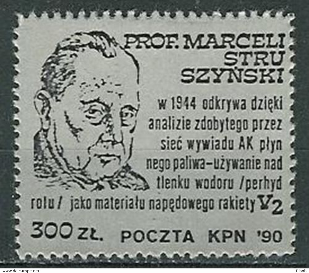 Poland SOLIDARITY (S024): KPN M. Struszynski - Solidarnosc-Vignetten