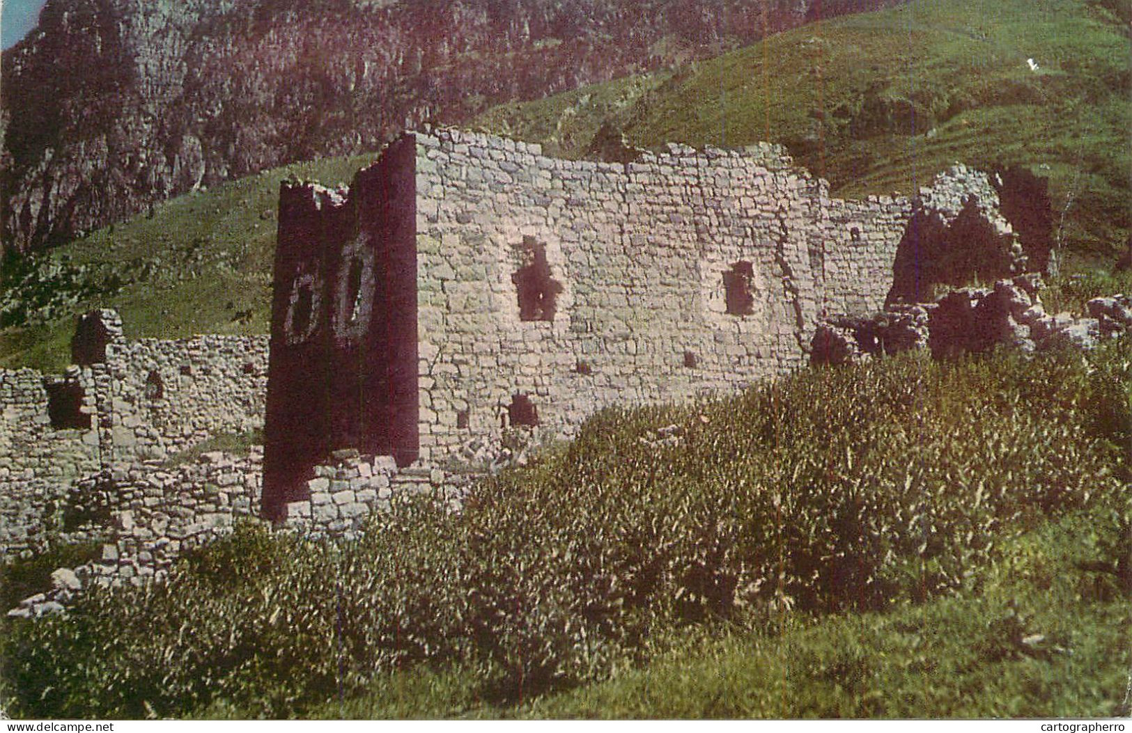 Chechnya Chechen-Ingush Village Of Erzi Tower Ruins - Tchétchénie