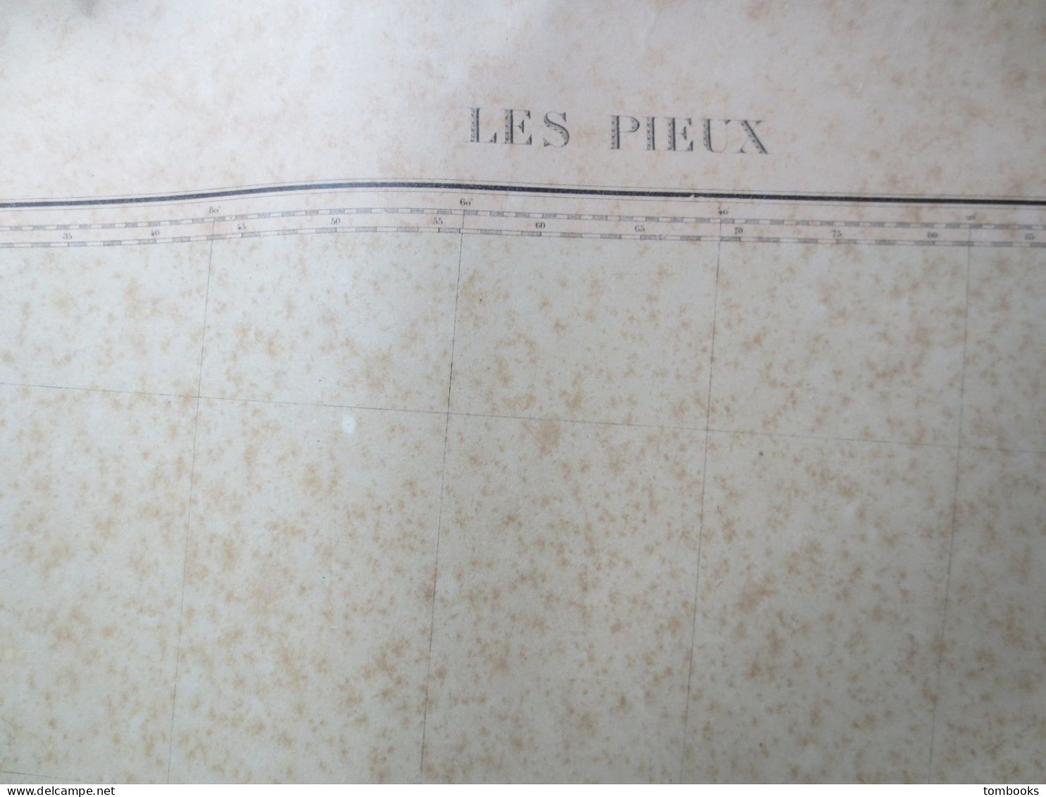 50 - Les Pieux - Ile De Guernesey - Ile D'Aurigny - La Hague - 3 Plans Maritimes Et Terrestres Anciens - 1910 - ABE - - Cartas Náuticas