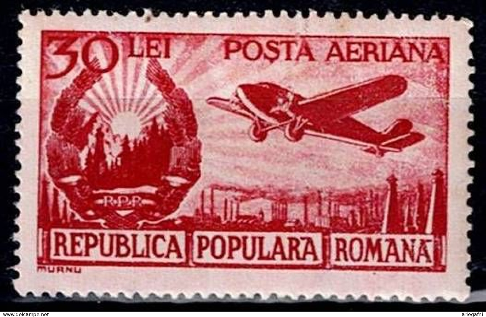 ROMANIA 1950 ECONOMY AND TRANSPORT MI No 1225 MNH VF!! - Neufs