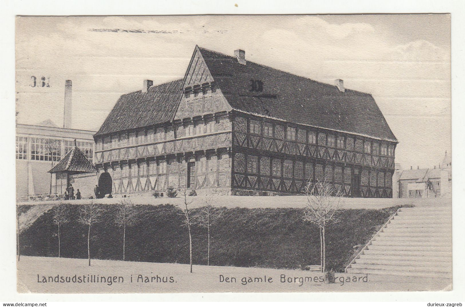 Landsudstillingen Aarhus Old Postcard Posted 1909 B240301 - Danemark