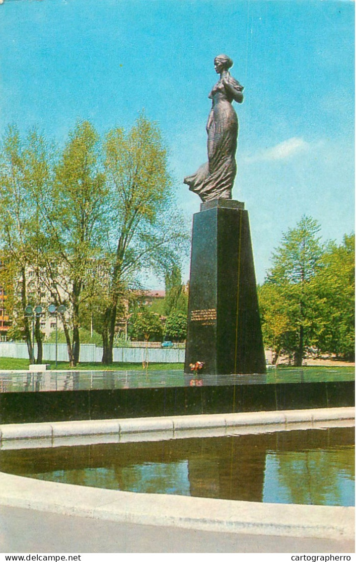 Ukraine Kiev Lesia Ukrainka Statue Monument - Ukraine