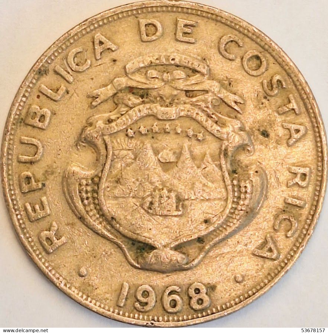 Costa Rica - Colon 1968, KM# 186.2 (#3515) - Costa Rica