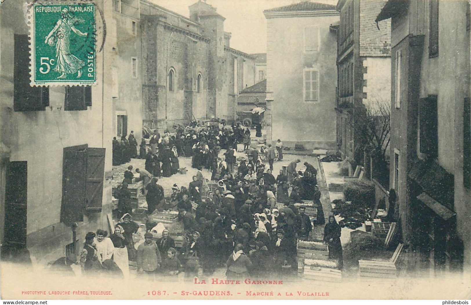 HAUTE GARONNE  SAINT GAUDENS    Marché A La Volaille - Saint Gaudens