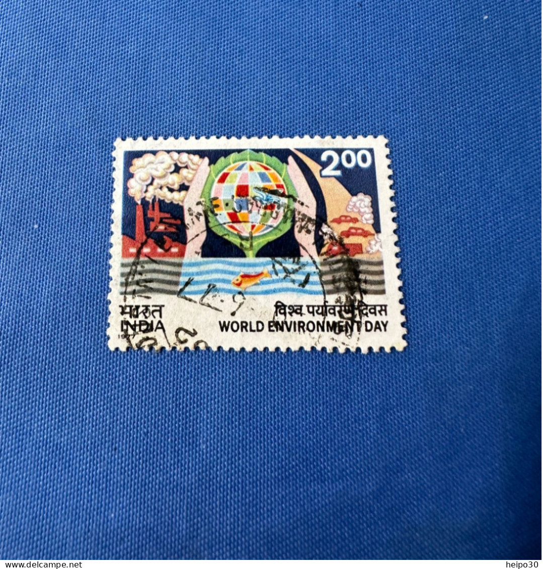 India 1977 Michel 726 Intern. Umweltschutztag - Used Stamps