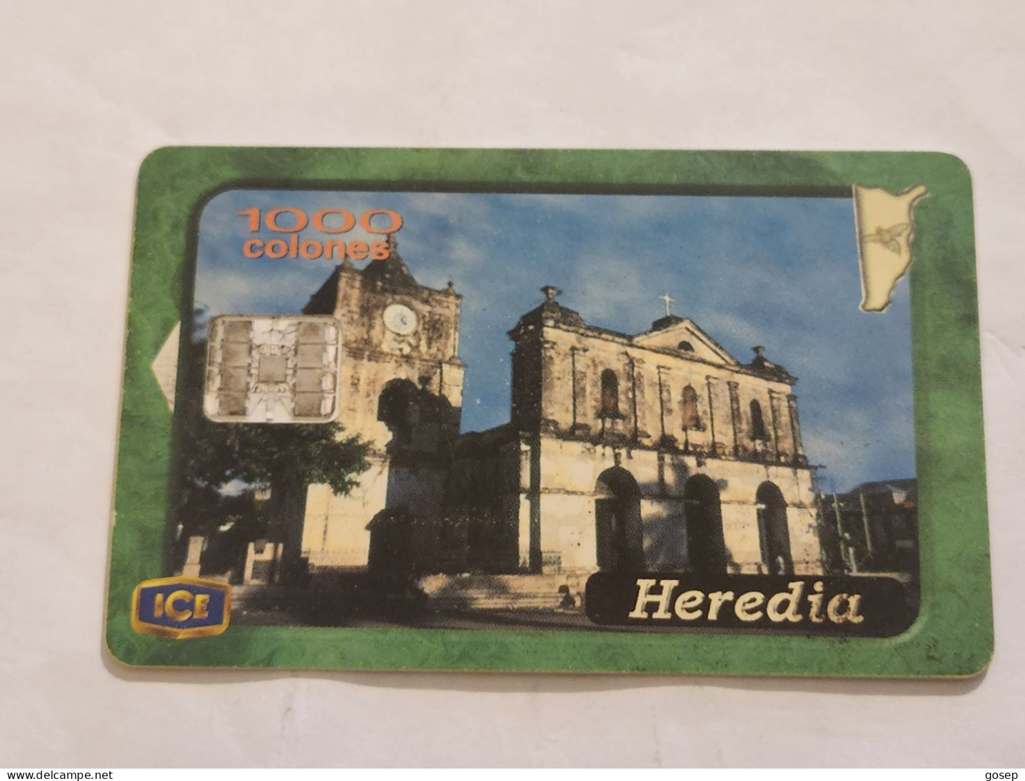 COSTA RICA-(CR-ICE-CHP-0055)-Heredia-(I Emisión)-(83)-(C145000616)(tirage-400.000)used Card+1card Prepiad - Costa Rica