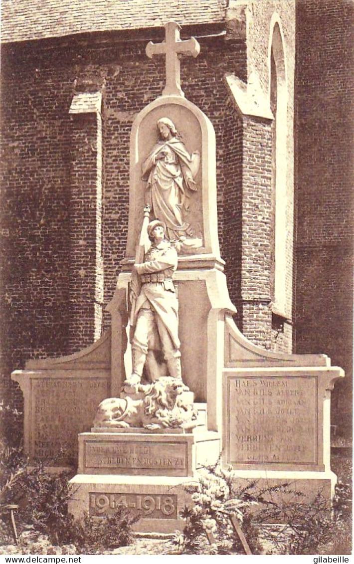 MEERLE  ( Hoogstraeten ) Standbeeld Der Gesneuvelde Soldten In Den Oorlog 1914 - 18 - Hoogstraten