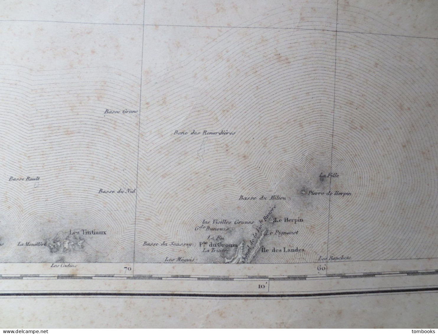 50 - Granville - Ensemble De 3 Cartes Maritimes Et Terrestres - 1889 Levé 1910 - ABE - - Nautical Charts