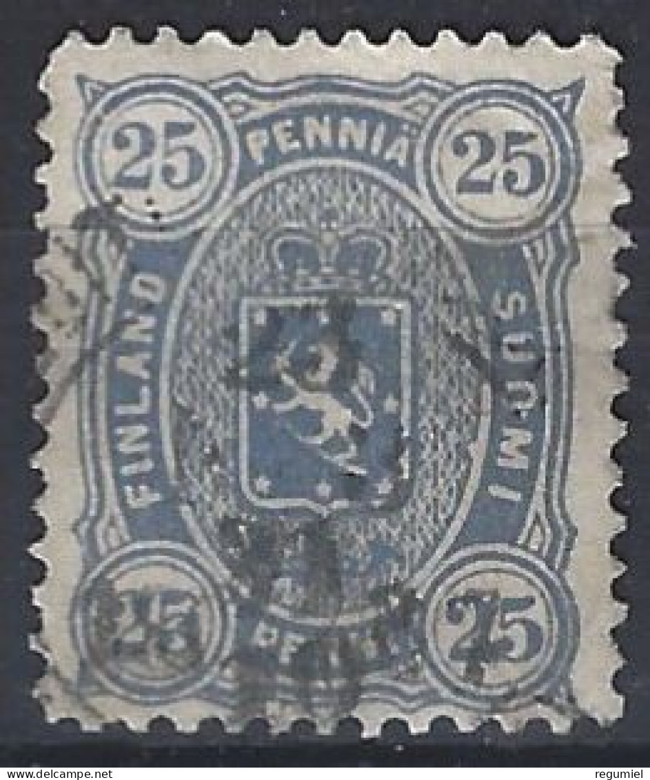 Finlandia U   24 (o) Usado.1885 - Gebruikt