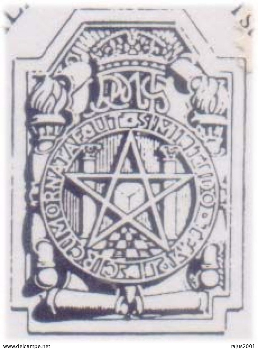 From Darkness To Light Royal Masonic School, David Star, Judaica, Freemasonry, Masonic Temple, Britain FDC - Vrijmetselarij