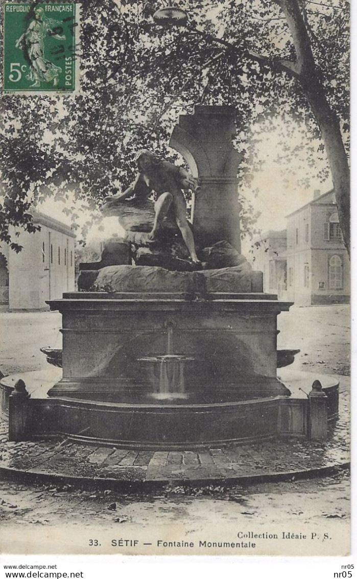 SETIF - Fontaine Monumentale ( Agerie - Afrique ) - Sétif