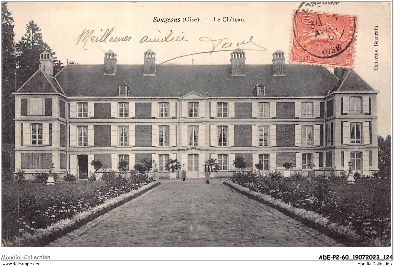 ADEP2-60-0157 - SONGEONS  - Le Château  - Songeons