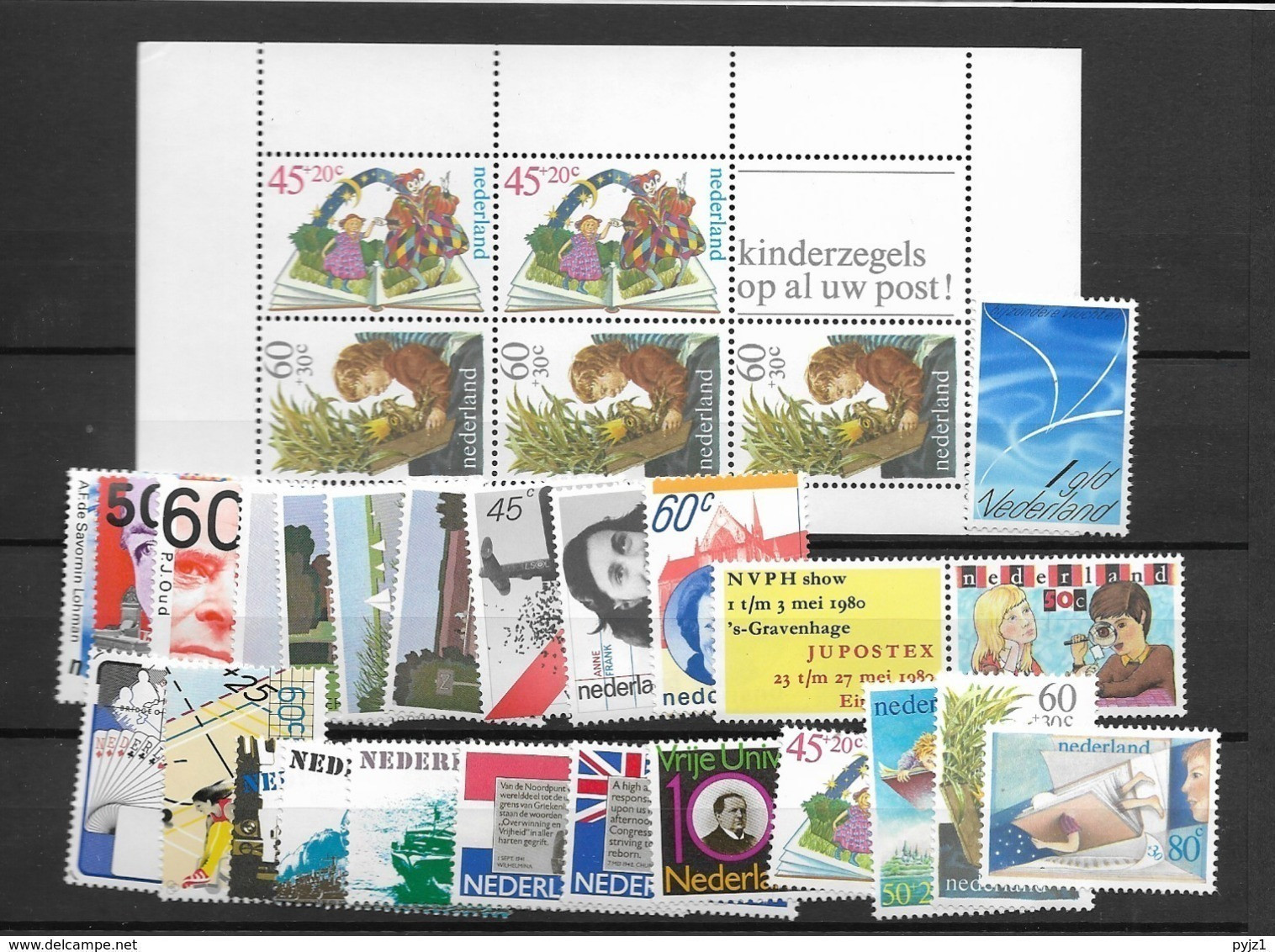 1980 MNH  Netherlands,complete According To Michel Postfris** - Full Years