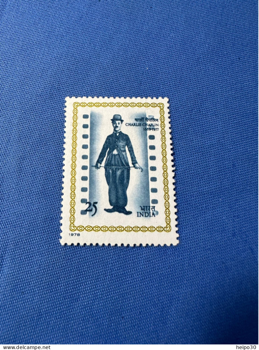 India 1978 Michel 760 Charlie Chaplin MNH - Ungebraucht