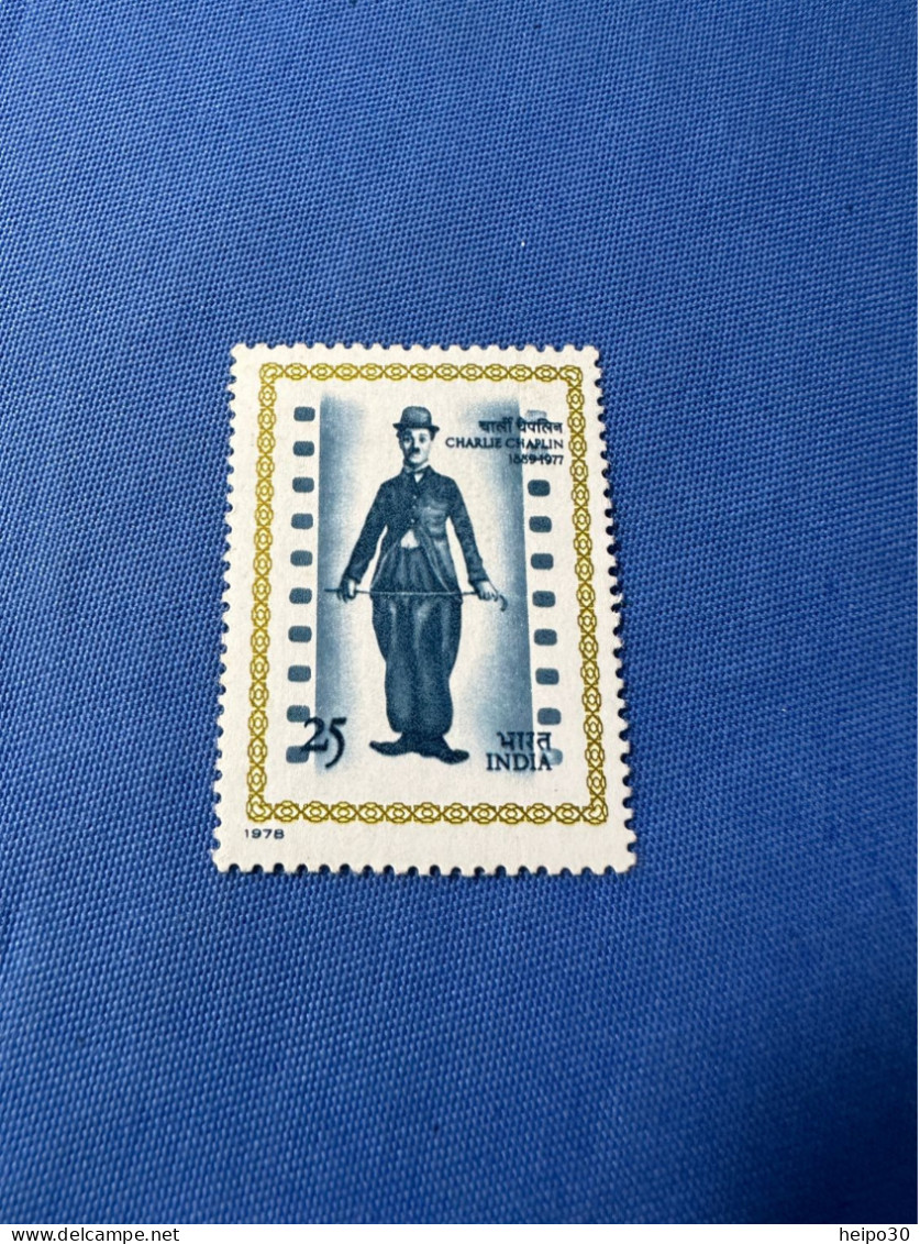 India 1978 Michel 760 Charlie Chaplin MNH - Unused Stamps