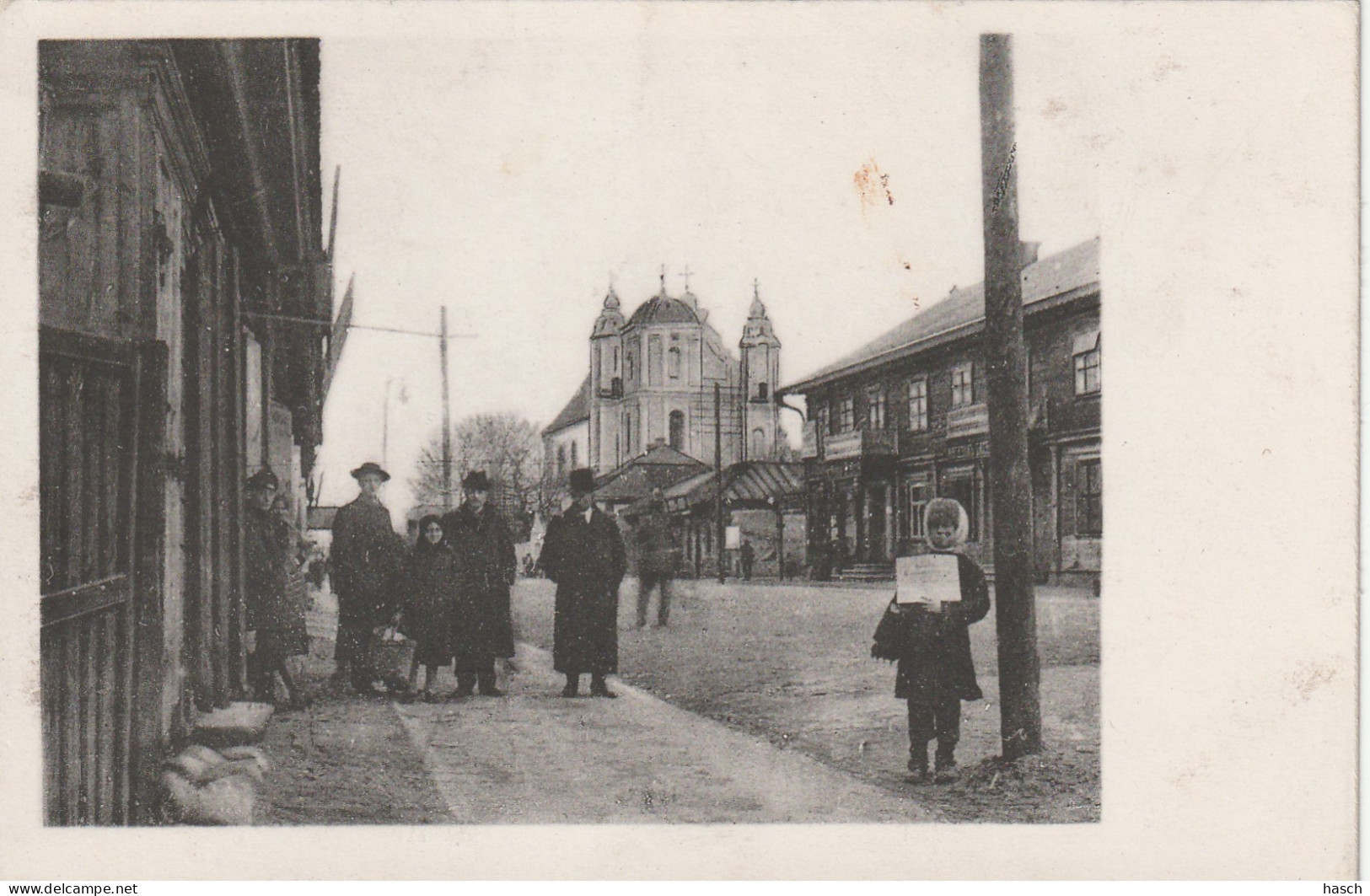 253724Pinsk, Mit Kloster. – 1916 Sehe Tekst Rückseite. - Belarus