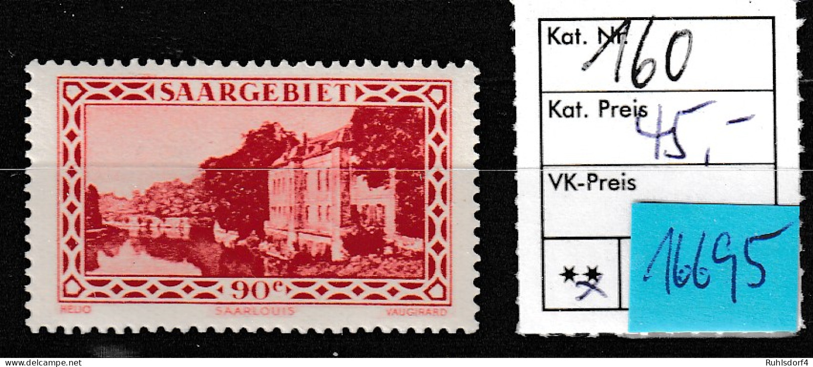 Saargebiet, Landschaftsmarke 1932 Postfrisch ** - Other & Unclassified