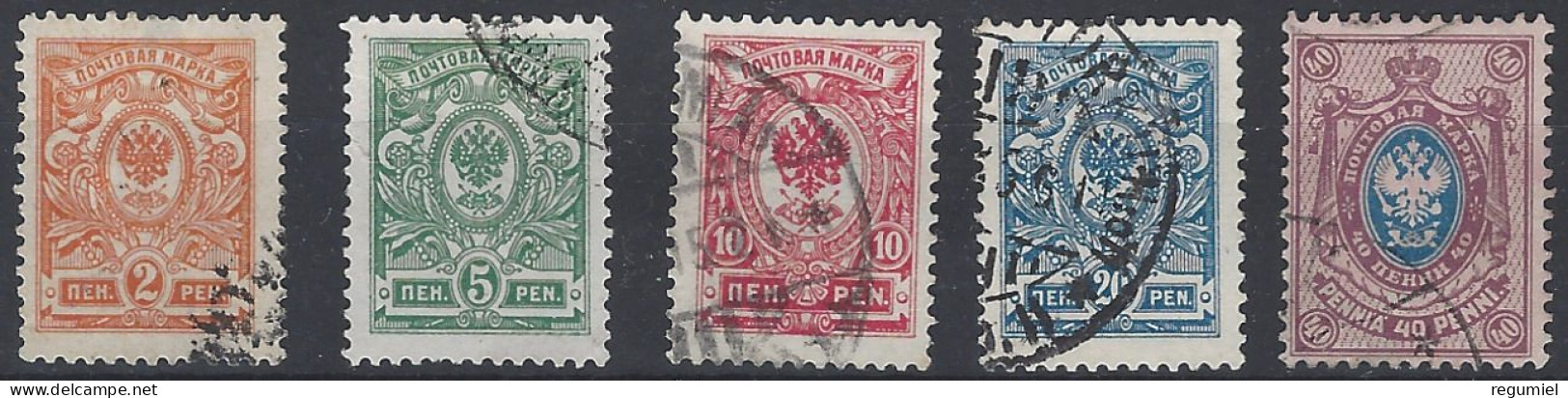 Finlandia U   61/65 (o) Usado.1911 - Usati