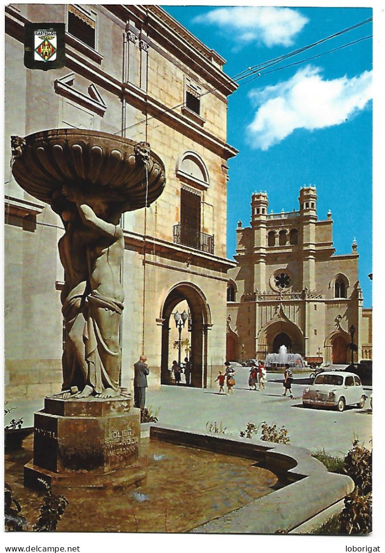 PLAZA MAYOR / MAYOR SQUARE.- CASTELLON DE LA PLANA.- ( ESPAÑA ) - Castellón