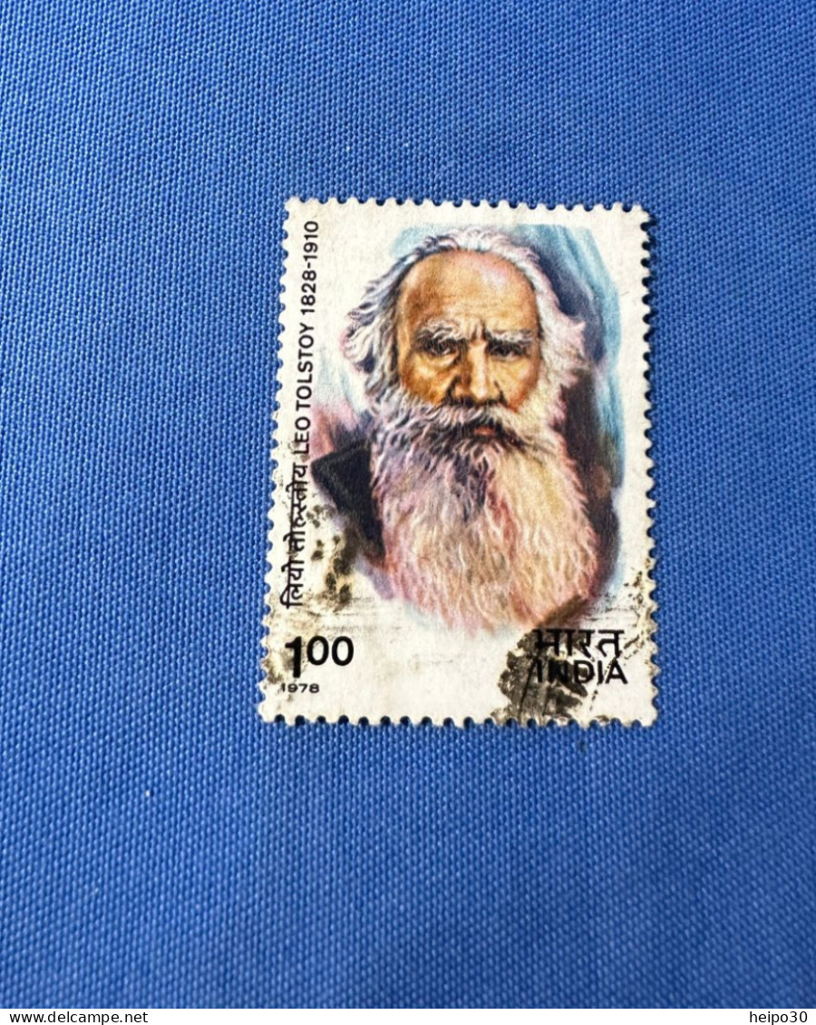 India 1978 Michel 772 Tolstoy - Gebruikt