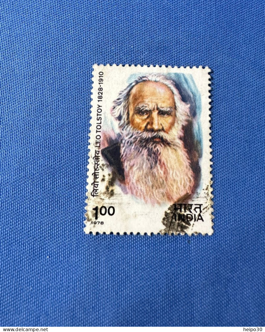 India 1978 Michel 772 Tolstoy - Gebraucht