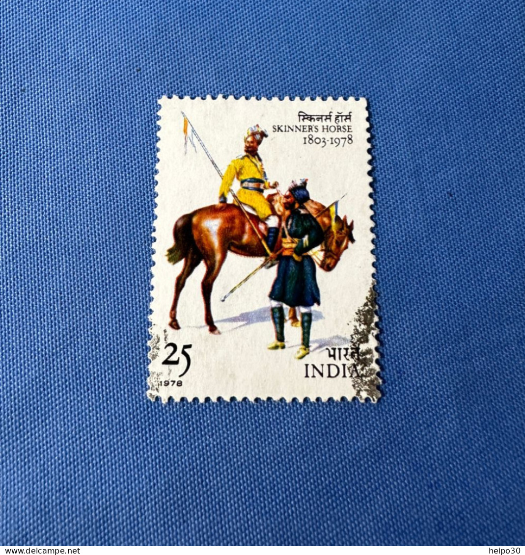India 1978 Michel 776 Skinner's Horse - Used Stamps