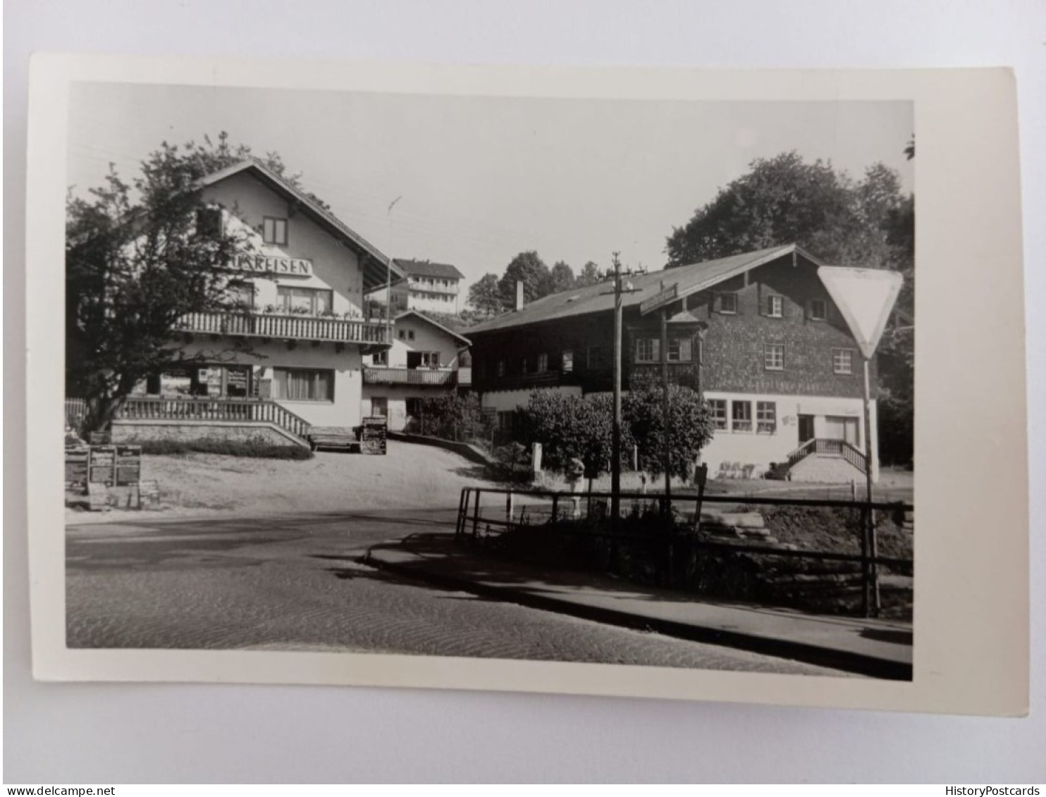 Bayerisch Eisenstein, Bäckerei Plankl, Foto-AK, 1964 - Regen