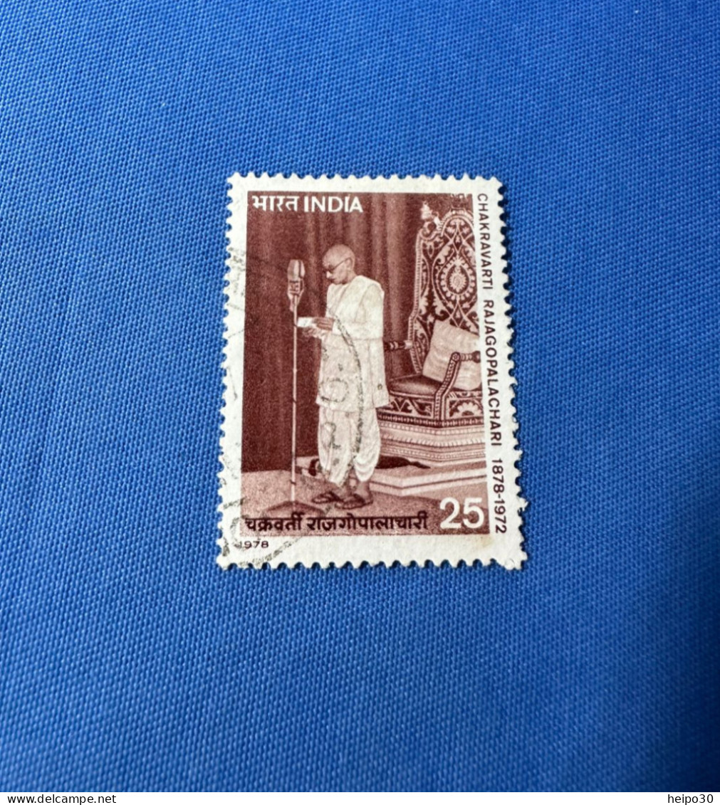 India 1978 Michel 778 Chakravarti Rajagopalachari - Usados