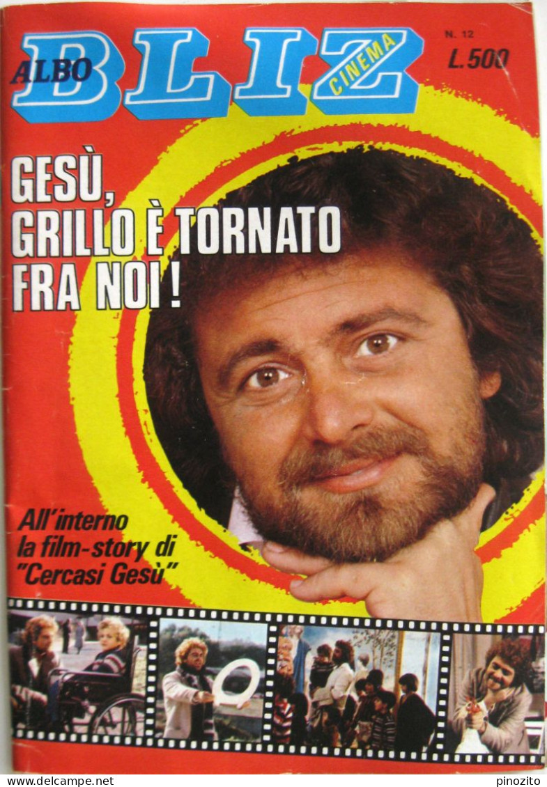 ALBO BLIZ 12 1982 Beppe Grillo Charles Bronson Rodolfo Valentino - Télévision